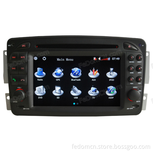 in Dash Car Auto Radio DVD Player GPS Navigation Multimedia for Benz Vaneo/ Viano/ Vito (FD-9802)